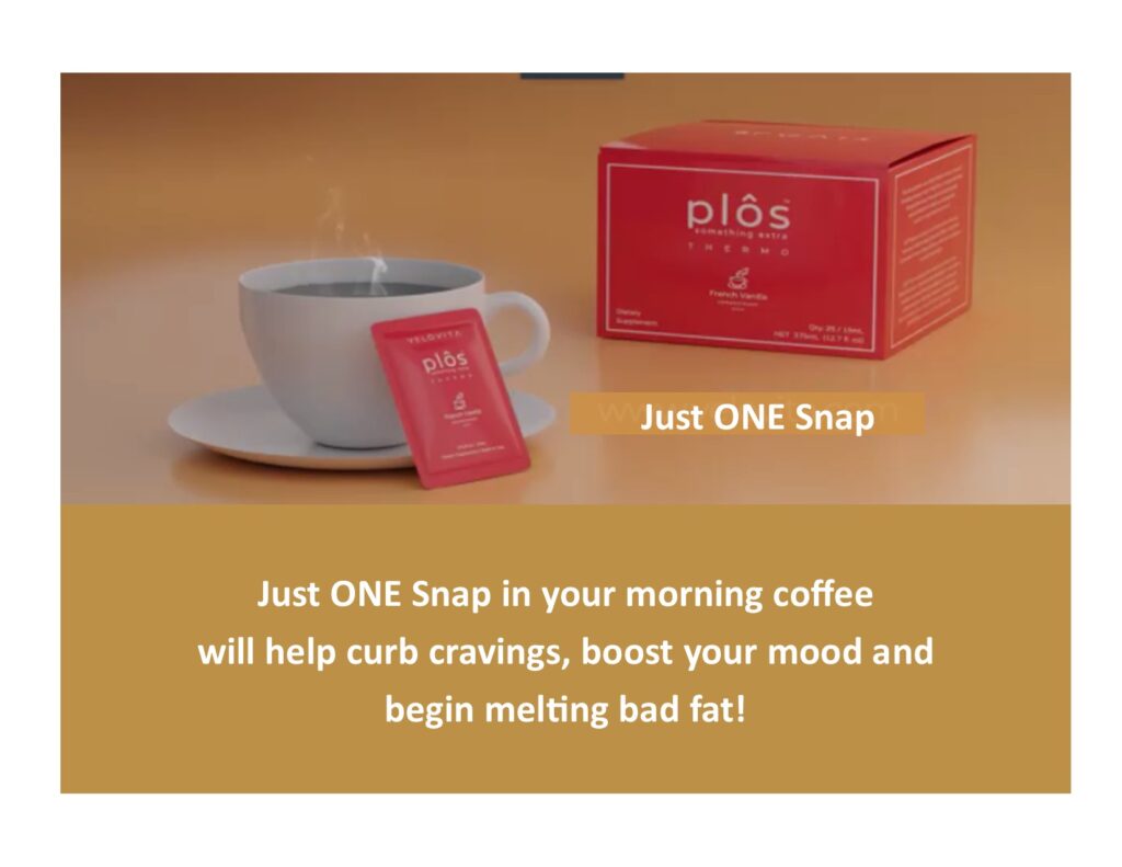 red box and a plos snap with a coffee cup